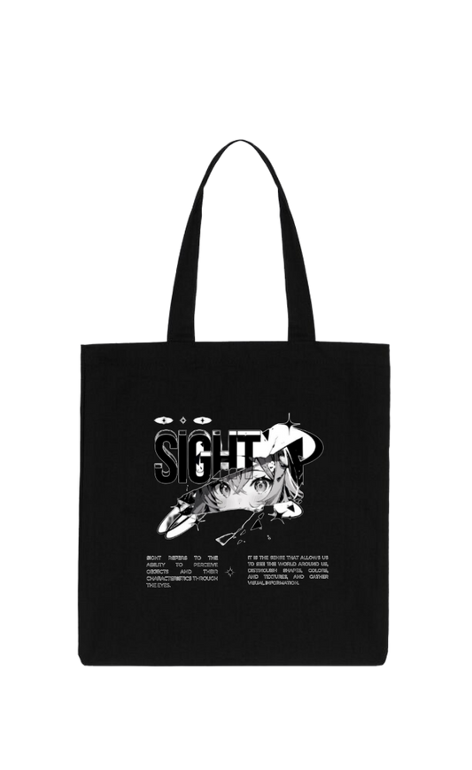 RANDOM ANIME GIRL tote bag Black 7