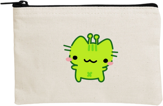 aliens wallet pencil case Beige 7