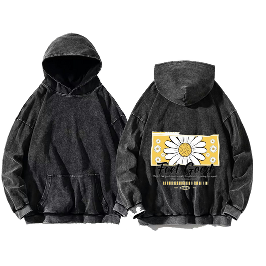 Feel Good One Size hoodie Washed Back 7