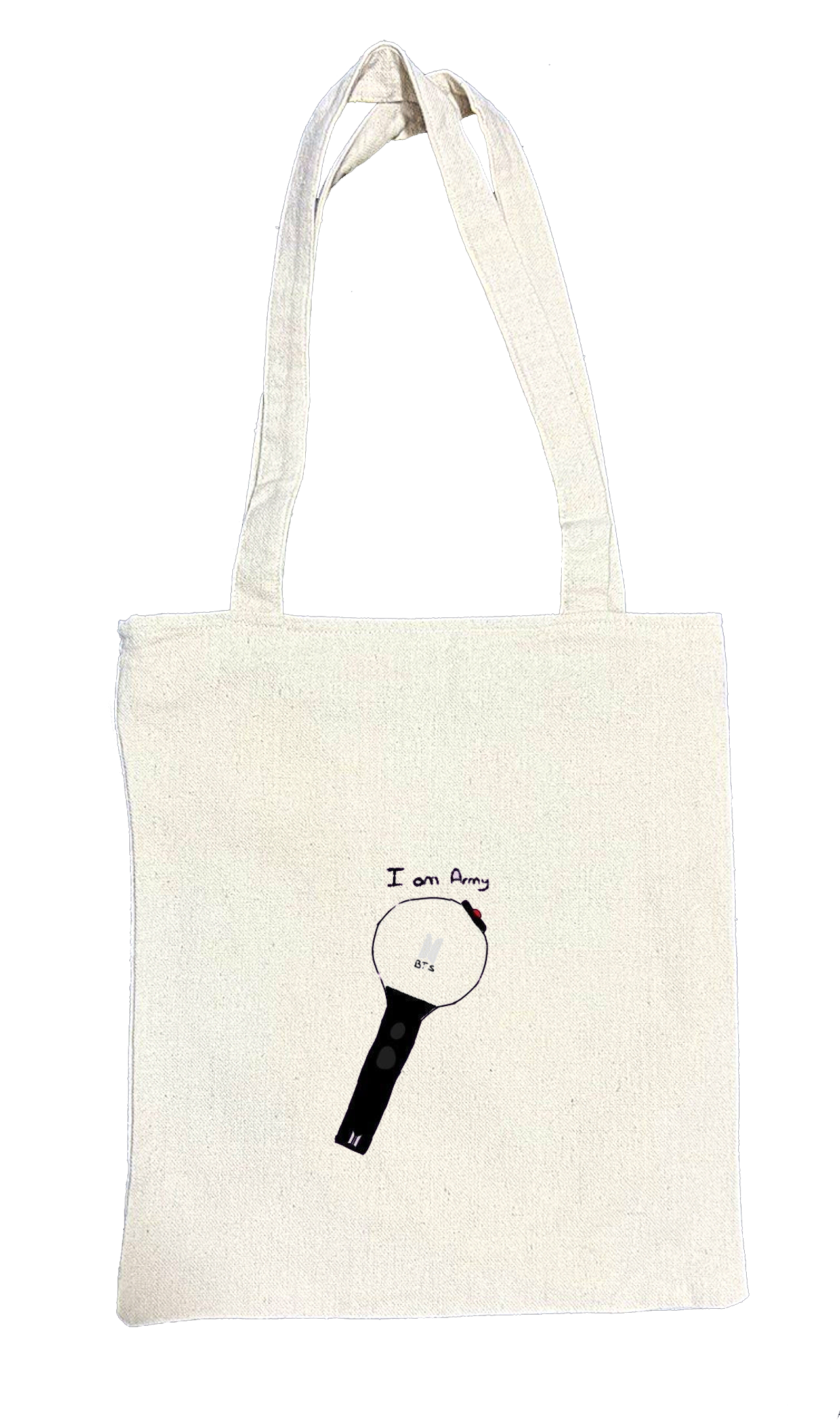 BTS tote bag beige 8