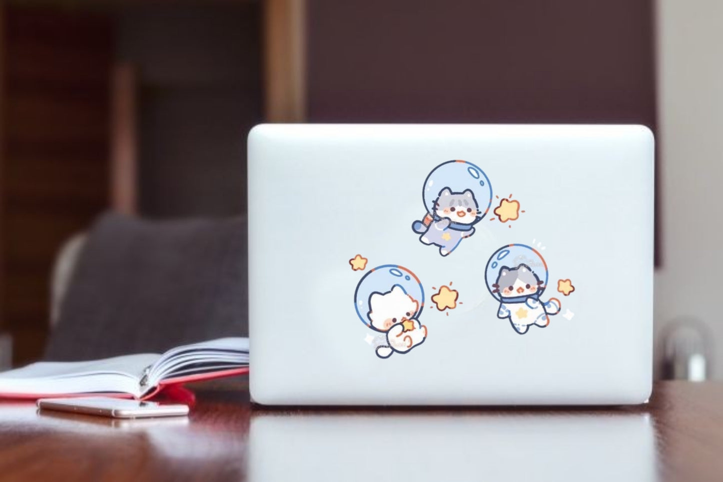 cat Laptop Sticker 80