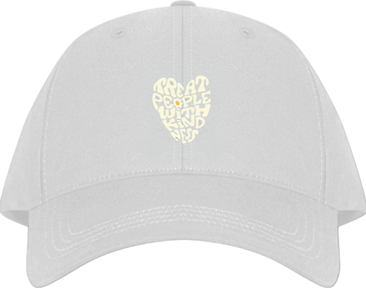 TREAT PEOPLE WITH KINDNESS Baseball cap White 76