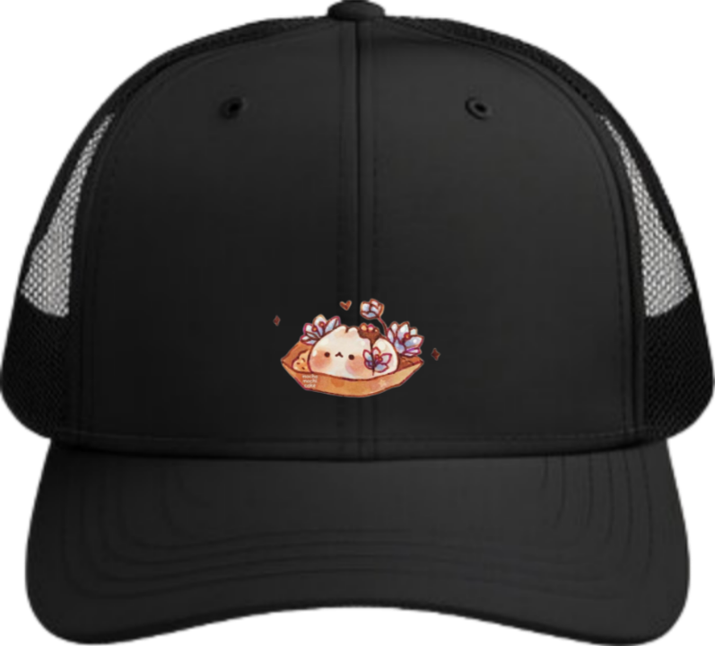 bunny Baseball cap Black 80