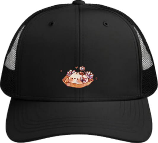 bunny Baseball cap Black 80