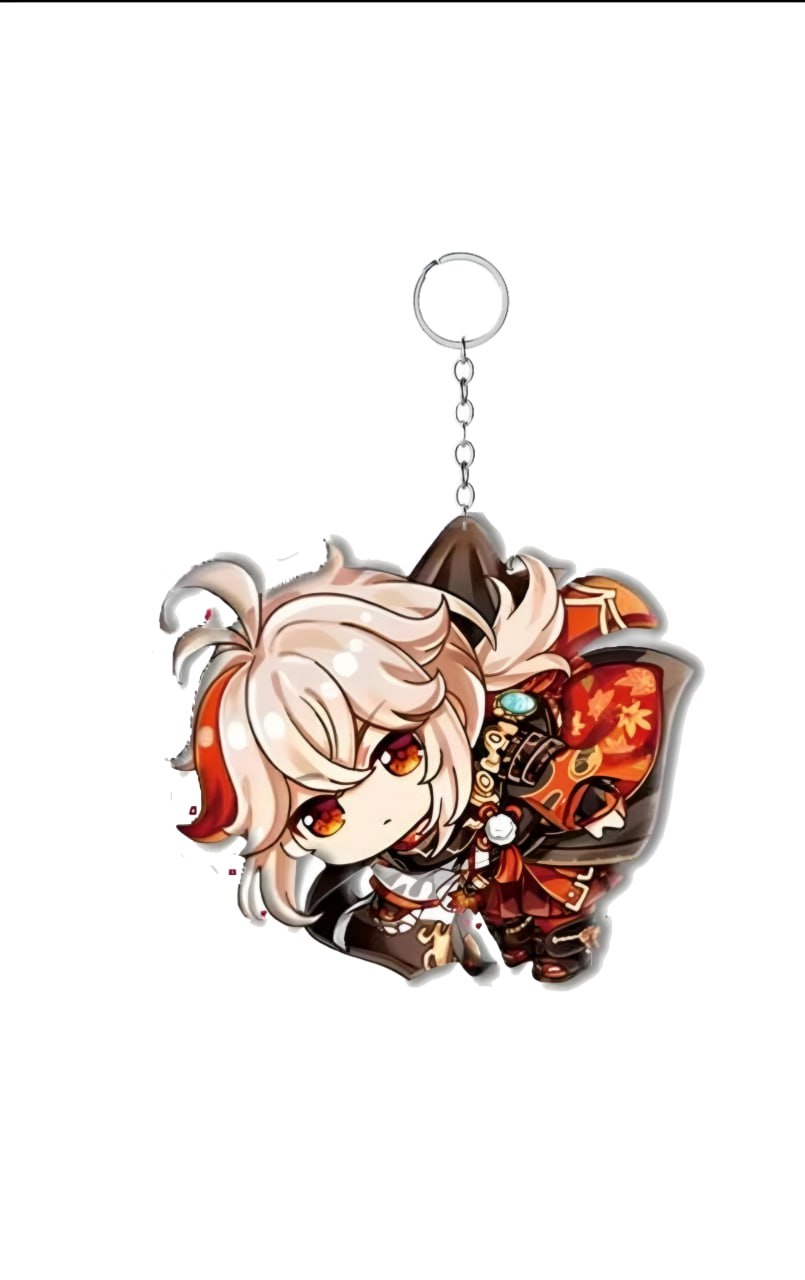 Keychain genshin impact Kaedehara Kazuha  9