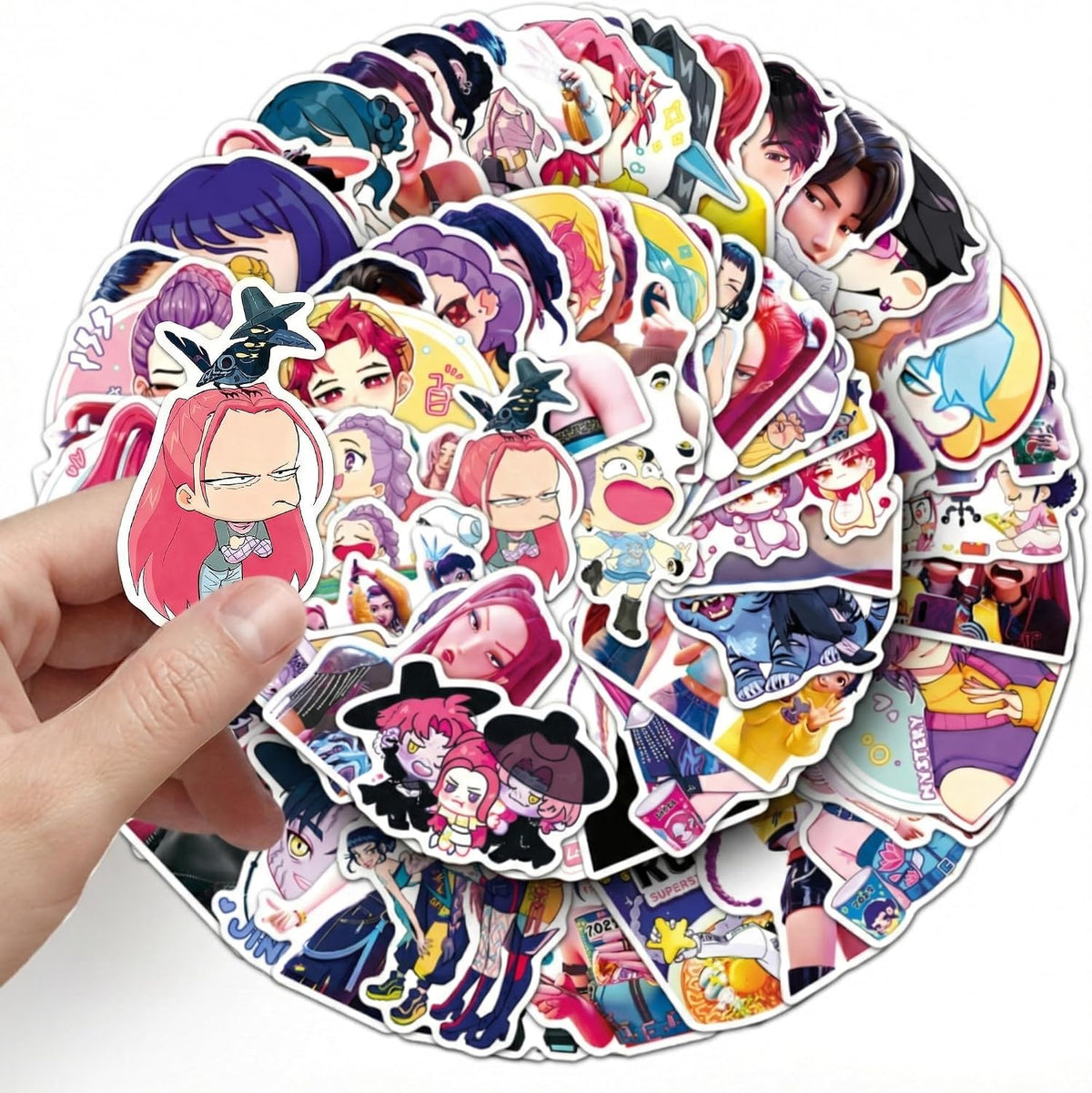 110PCS Japanese Anime One Piece Stickers,Hot Japanese Cartoon Anime Vinyl Sticker for Water Bottle Laptop Phone Scrapbooking Journaling for Adults Teens for Party Supply Favor Decor