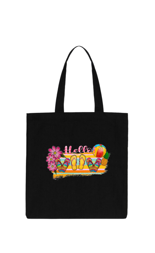 Summer Vibes tote bag Black 77