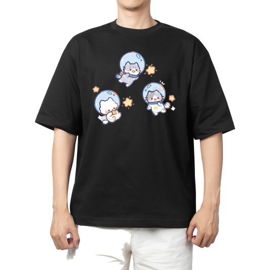 cat One Size t- shirt Black 81