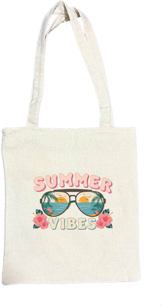 Summer Vibes tote bag Beige 75