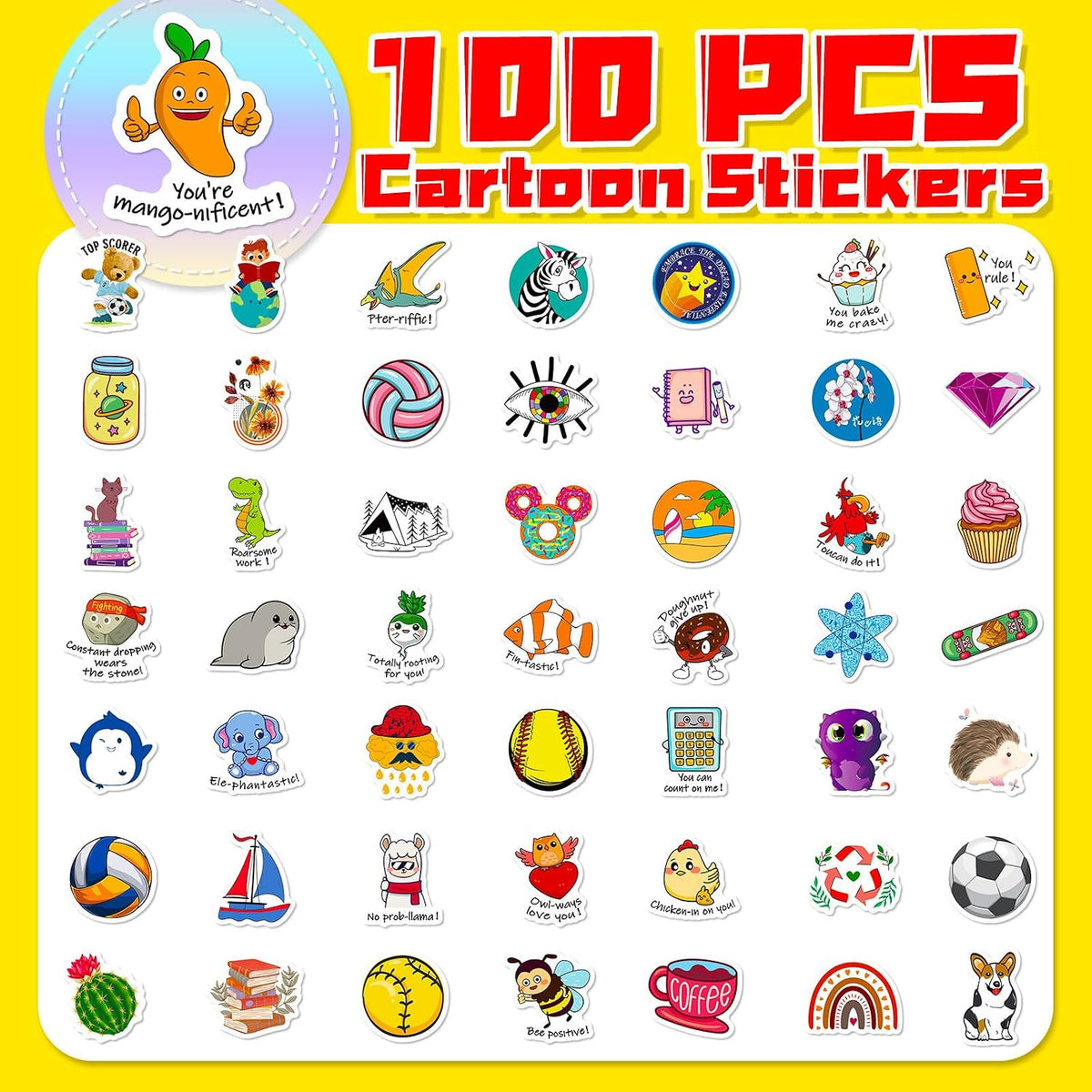 100 Pieces Stickers Girls Aesthetic Set Vsco Laptop Sticker Set Vinyl Sticker for Motorcycle Laptop Suitcase Skateboard Notebook Scrapbook Bicycle Guitar MacBook iPad (A)
