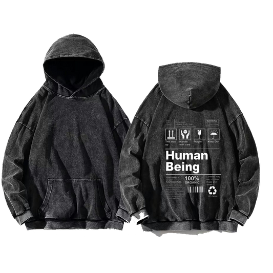 Gamer oversize hoodie Washed back 82