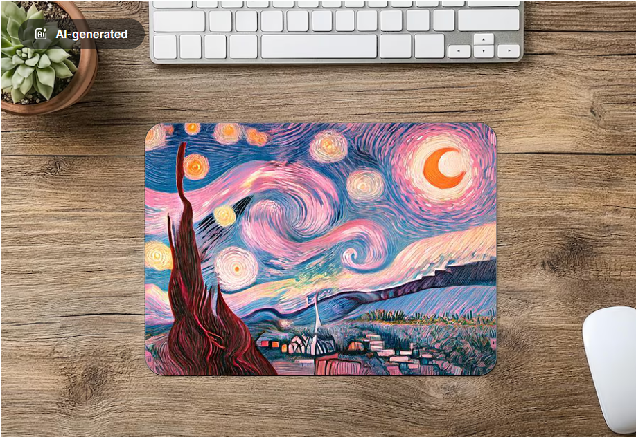 Mouse Pad The Starry Night 2