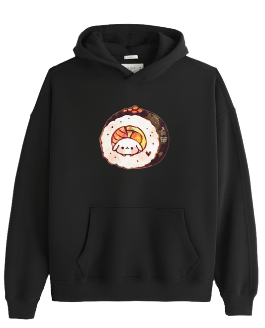 bunny Oversize Hoodie Black 82