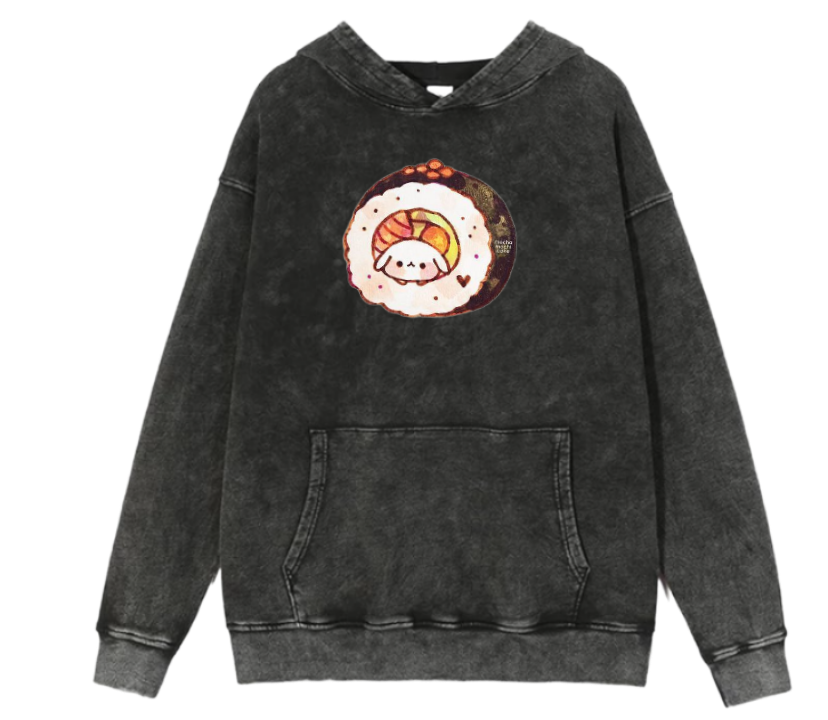 bunny Oversize Hoodie Washed 82