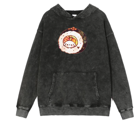 bunny Oversize Hoodie Washed 82