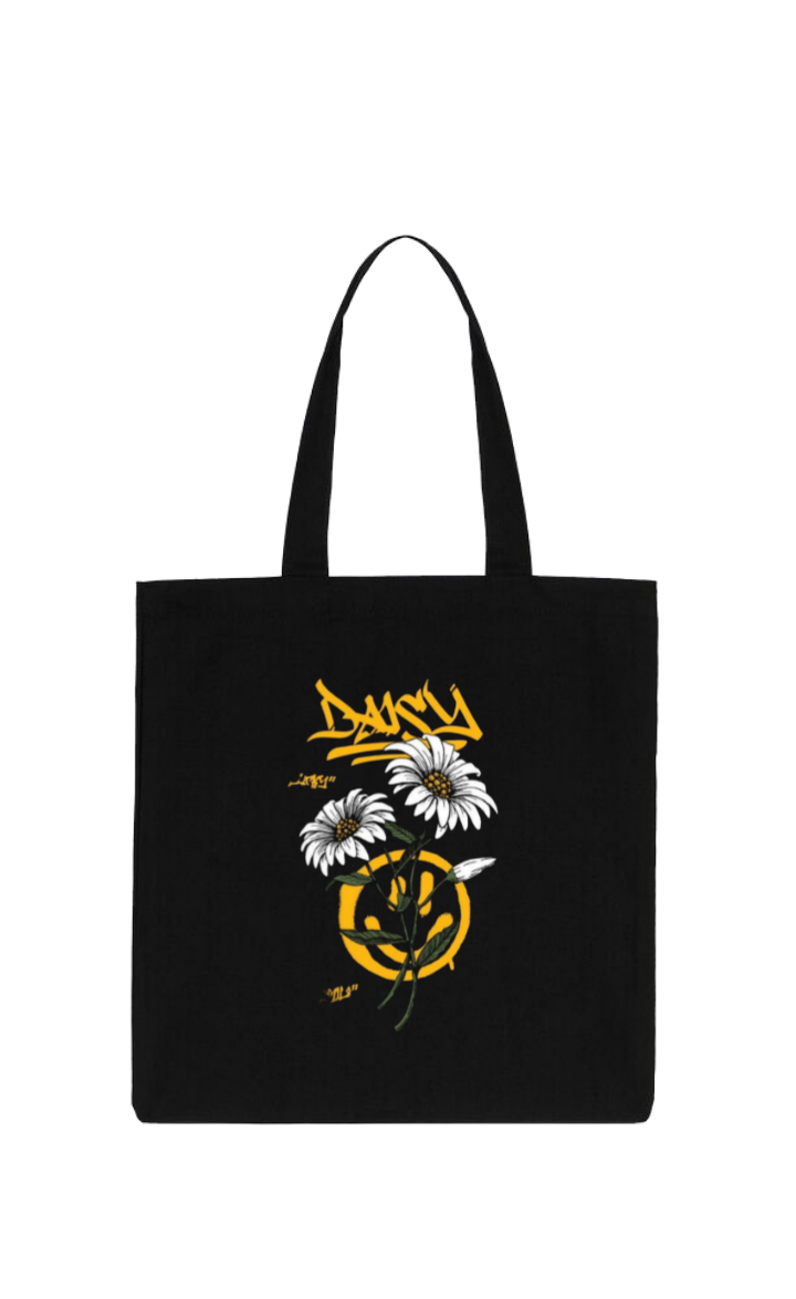 DAISY tote bag Black 82