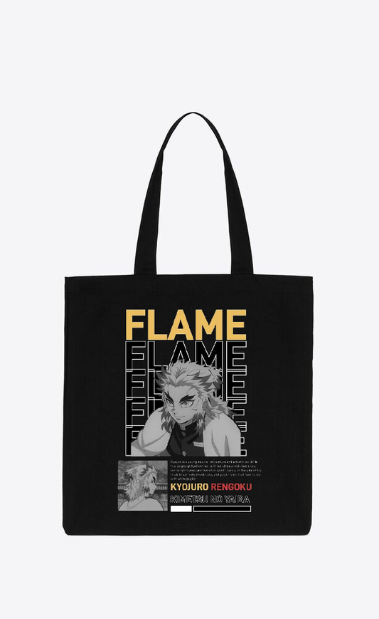 Anime Demon slayer nezuko tanjiro tote bag Black 82