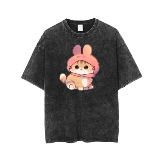 cat One Size t- shirt  Washed 83