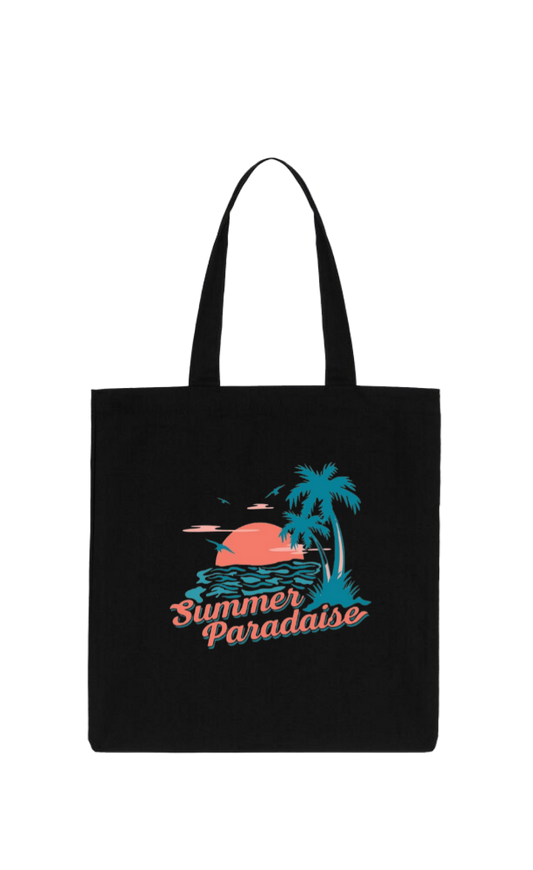 Summer Vibes tote bag Black 80