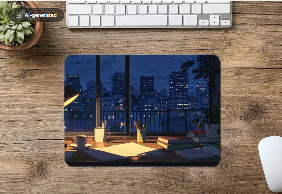 Mouse Pad Digital Painting