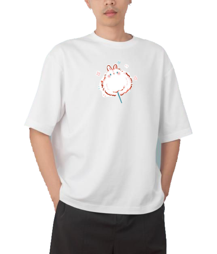 bunny One Size t- shirt White 84