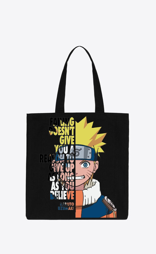 Naruto Shippuden tote bag Black 84