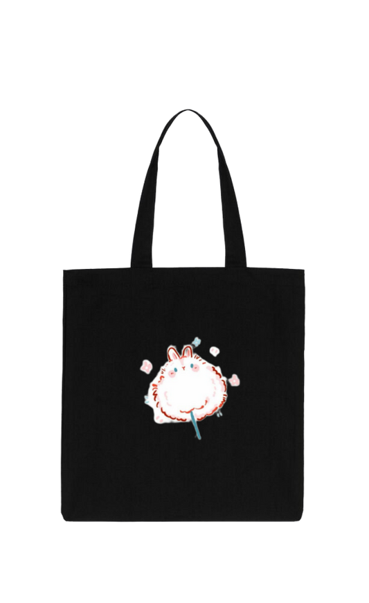 bunny tote bag White 84