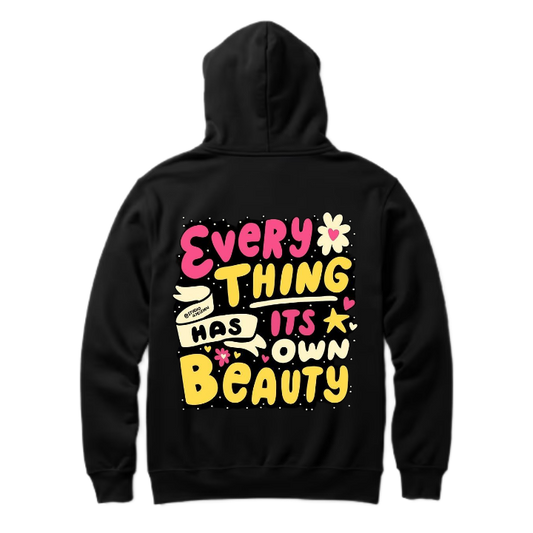 + you +ARE+ Strong One Size hoodie Black Back 84