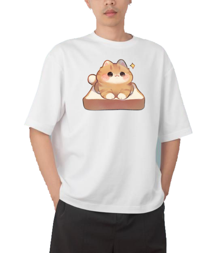 cat One Size t- shirt White 84