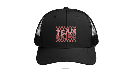 Baseball cap Black TEAM BRIDE 131