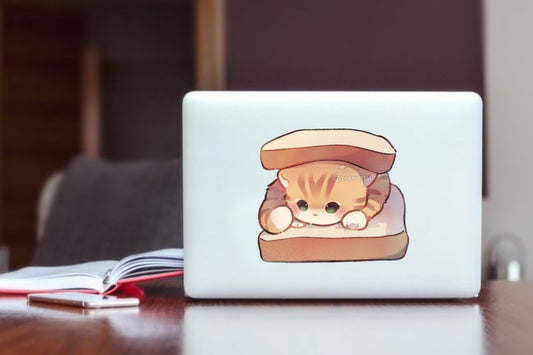 cat Laptop Sticker 85