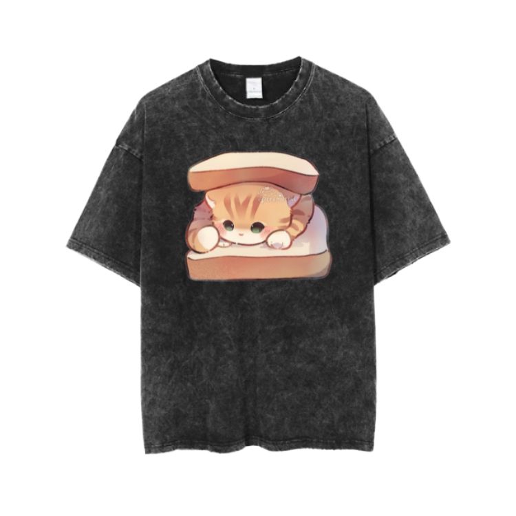 cat One Size t- shirt  Washed 85