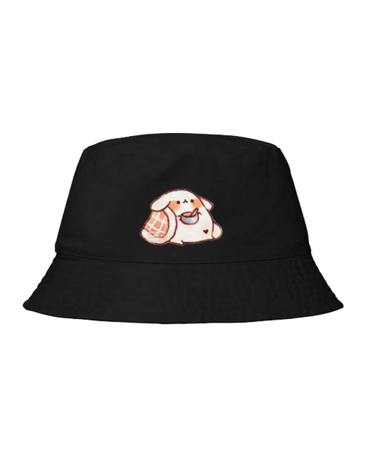 bunny Bucket hat Fishman hat cap Black 81