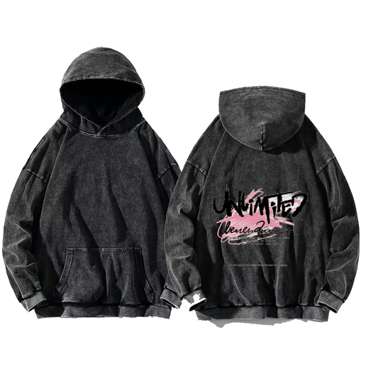 UNLIMITED Wenen Luca GR One Size hoodie Washed Back 69