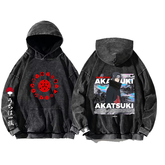 Naruto Shippuden One Size hoodie Washed Back 86