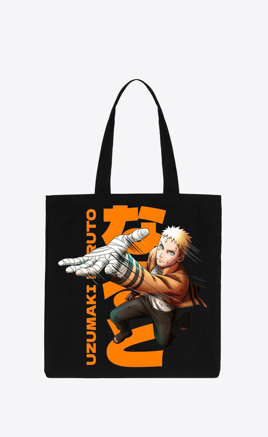 Naruto Shippuden tote bag Black 86