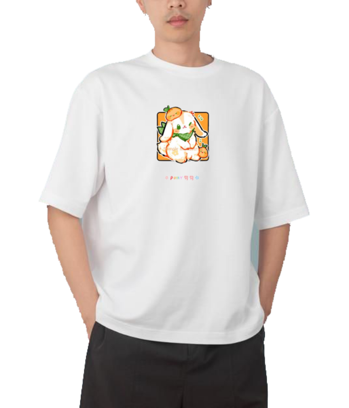 bunny One Size t- shirt White 86