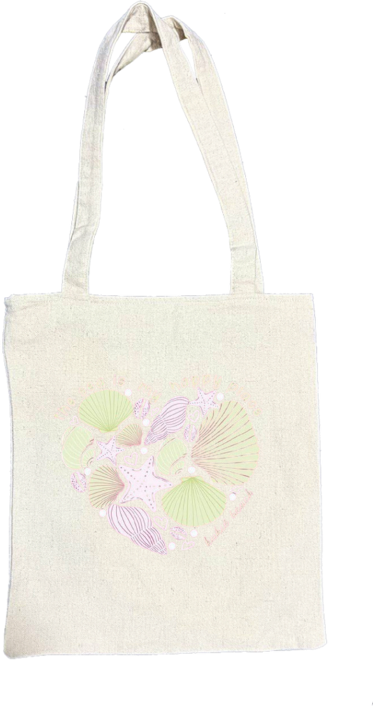 Summer Vibes tote bag Beige 80