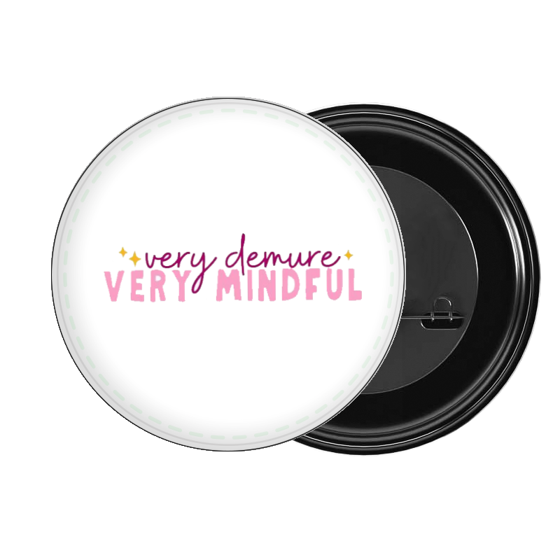 brooch very demure VERY MINDFUL 86