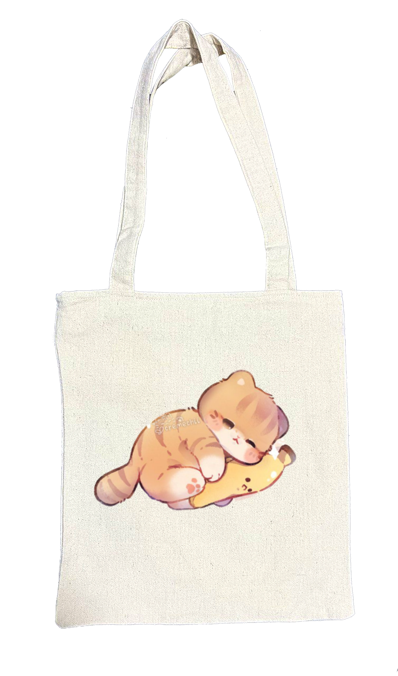 cat tote bag White 86