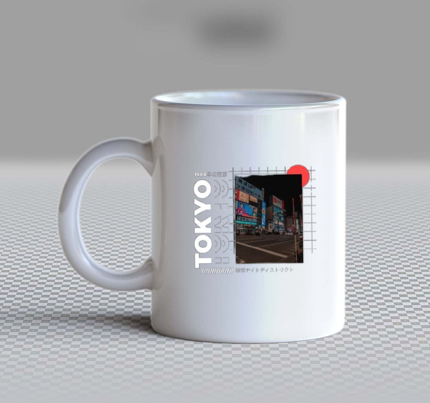 TOKYO Back text Mug 86