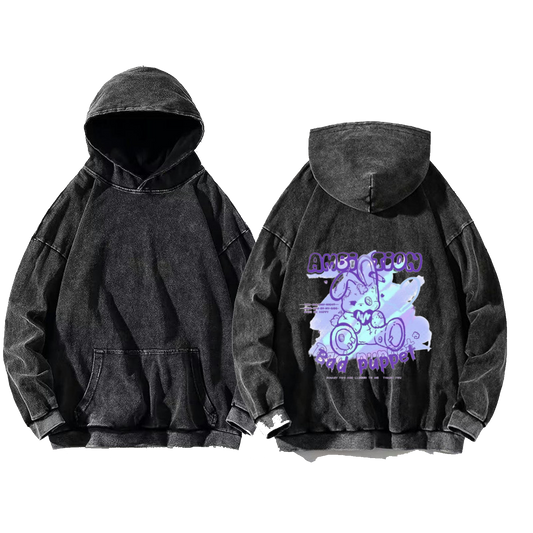 AMBITION One Size hoodie Washed Back 70
