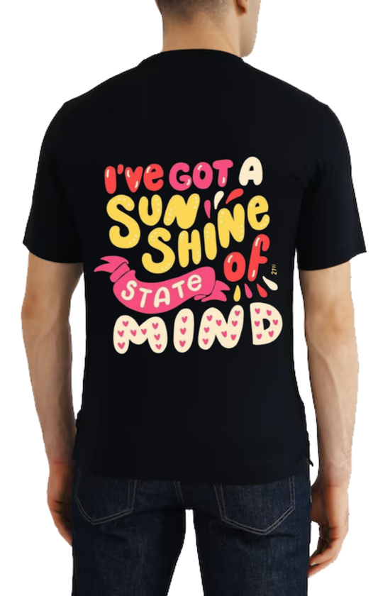 I'VE GOT A SSHINE STATE 6 271 t- shirt One Size Black back 87