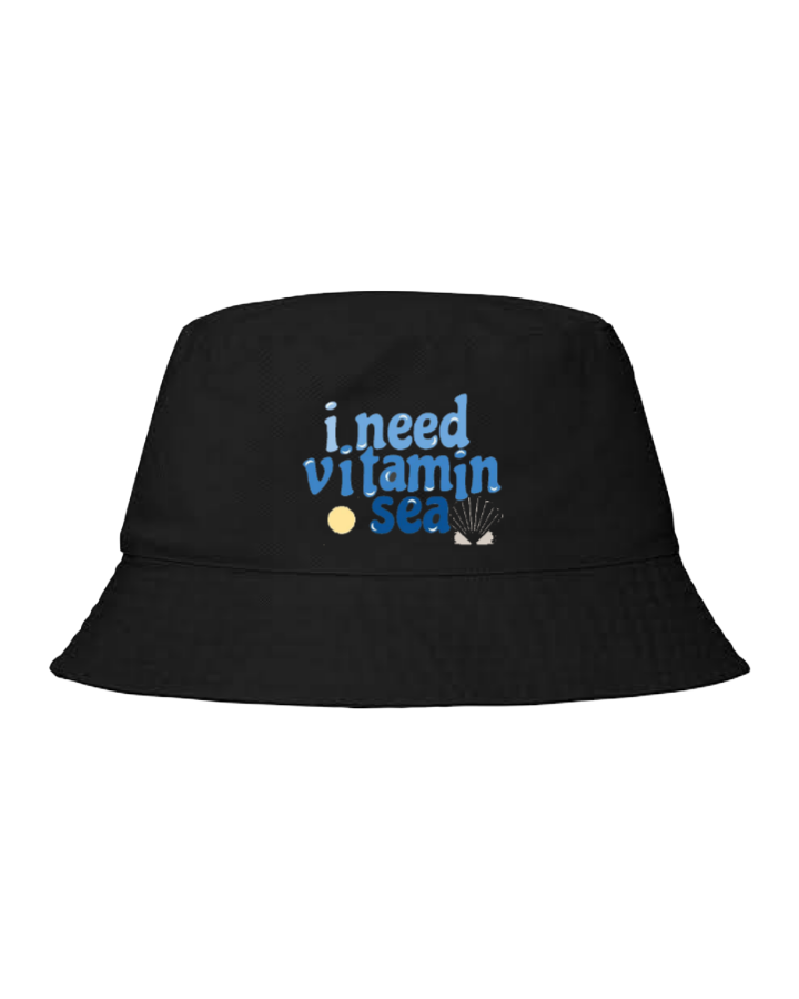 Bucket hat Fishman hat cap i need vitamin sea 87