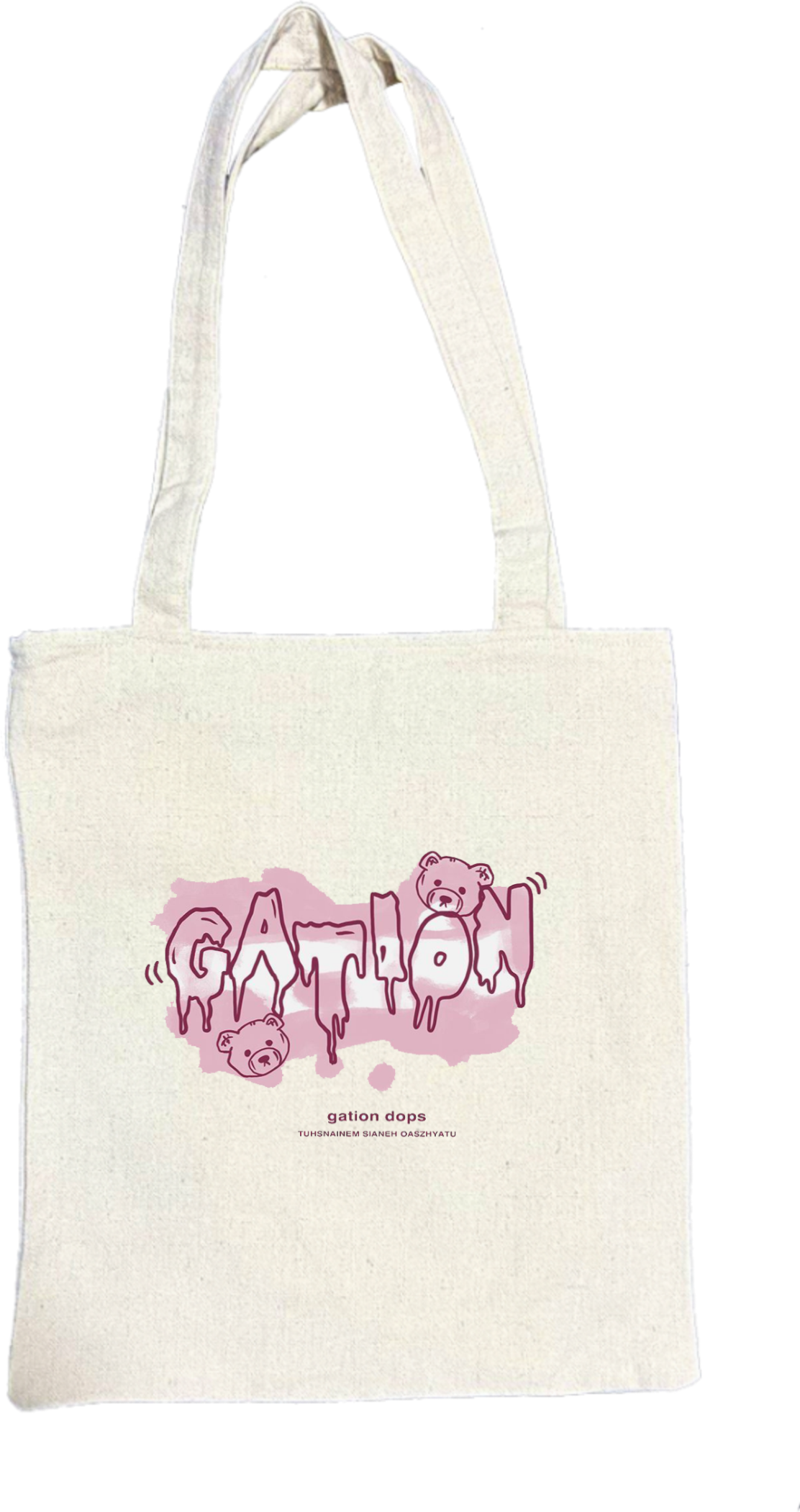 GATION tote bag beige 87