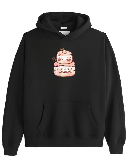 bunny Oversize Hoodie Black 87