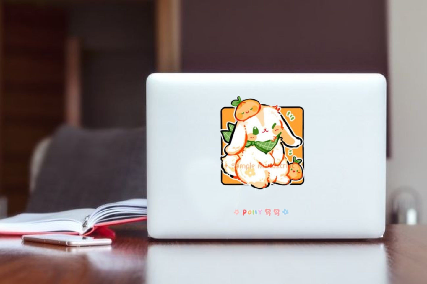 bunny Laptop Sticker 87