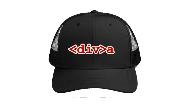 Baseball cap Black <div>a 133