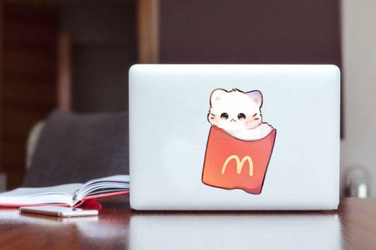cat Laptop Sticker 87