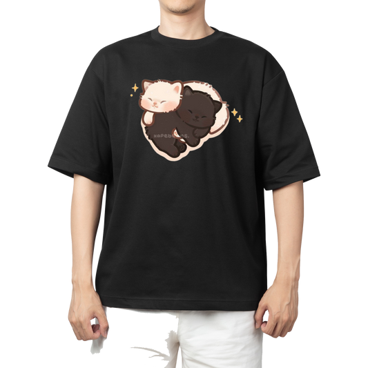 cat One Size t- shirt Black 88